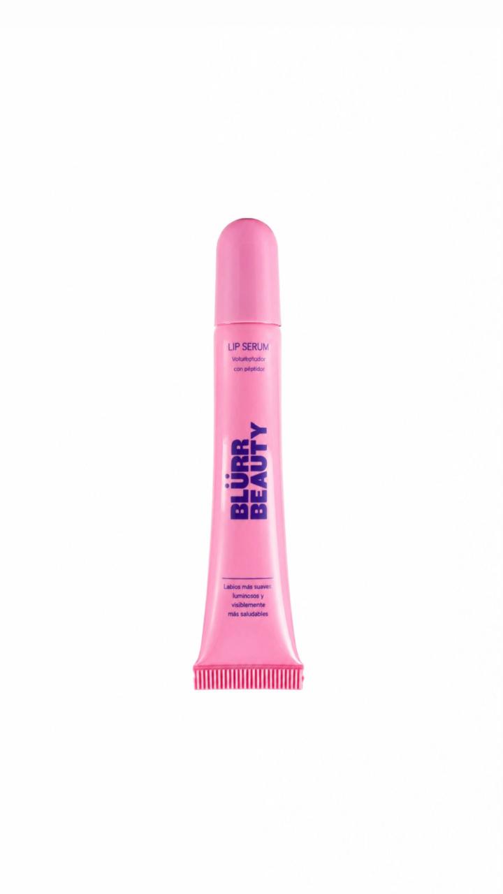 Lip Serum Voluminizador con Péptidos Blürr Beauty, acabado jugoso